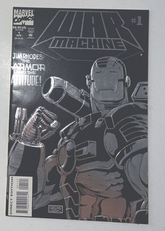 WAR MACHINE #1 MARVEL COMICS 1994 ? Foil Version ?MCU Movie 