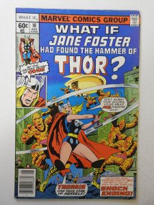 What If #10 VG Condition 1st Jane Foster as Thor!