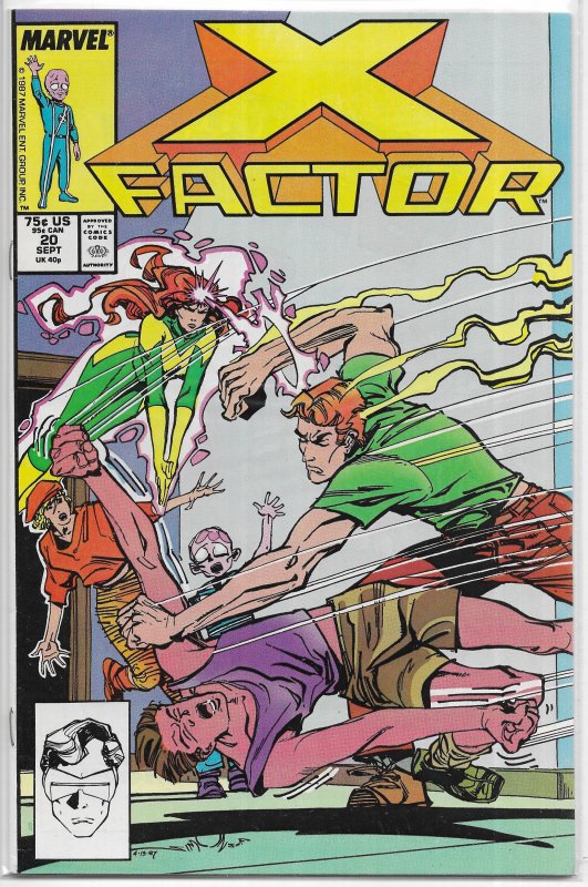 X-Factor (vol. 1, 1986) # 20 FN Simonson/Brigman, Simonson cover