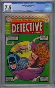 DETECTIVE COMICS #352 CGC 7.5 1ST APP MISTER ESPER