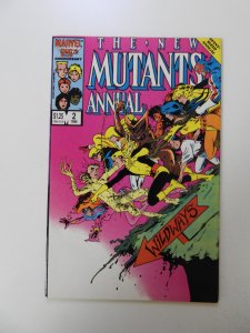 The New Mutants Annual #2 (1986) 1st U.S. appearance of Psylocke VF condition