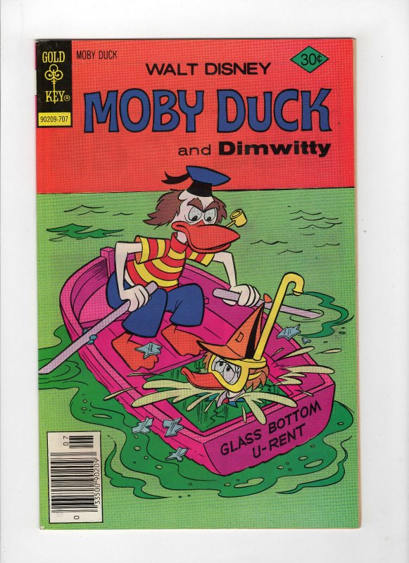 Moby Duck #27 (Jul 1977, Western Publishing) - Very Good/Fine 