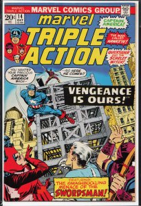 Marvel Triple Action #14 (1973) The Avengers