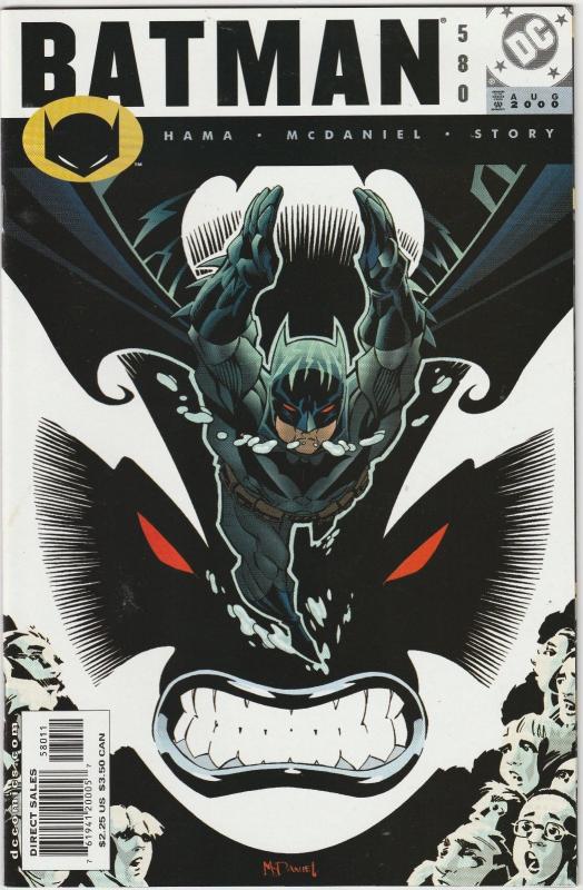 7 Batman DC Comic Books # 576 577 578 579 580 581 582 Orca Hama McDaniel DC2