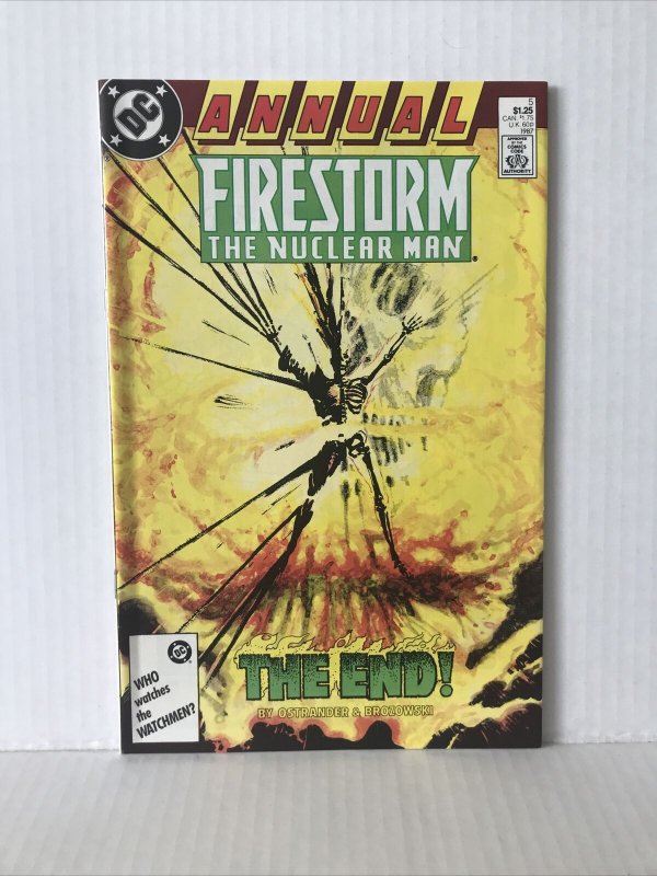 The Fury Of Firestorm The Nuclear Man Annual #5