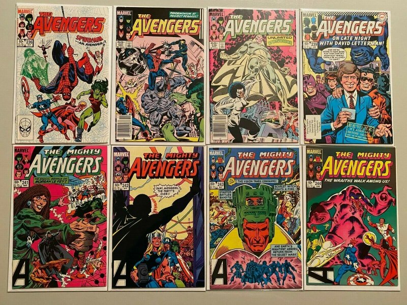 Avengers lot 29 different from #202-250 6.0 FN (1980-84 1st Series)