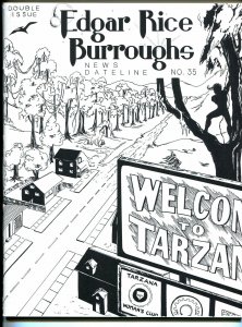 Edgar Rice Burroughs News Dateline #35 1989-Tarzan-new format issue-VF