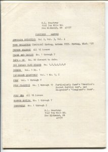 Echoes #14 1984-sci-fi pulps-Tarzan films-Johnny Weissmuller-FN