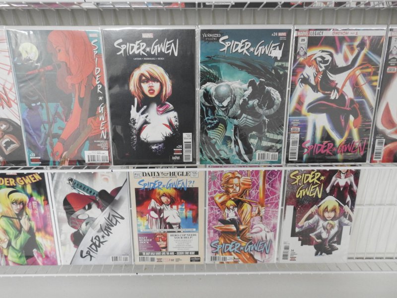 Spider-Gwen 2nd Series Complete Run 1-34! + Annual #1 and 3 Variants! Avg VF/NM!