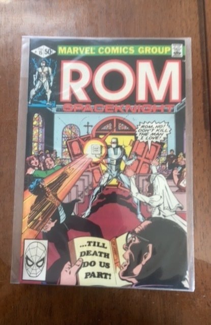 Rom (1980) set (10) books #'s 5-15