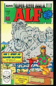 ALF #1 ANNUAL EVOLUTIONARY WAR, VF, Marvel,  1988, more in store