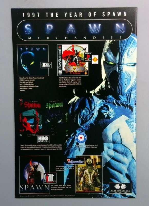 Spawn #62 NM Angela LOW PRINT RUN, Image, 1997 JR1