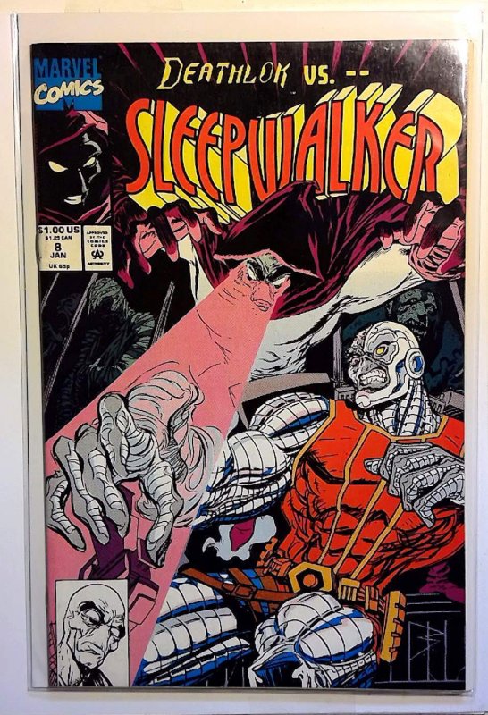 Sleepwalker #8 (1992) Marvel 9.2 NM- Deathlok 1st Print Comic Book