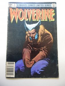 Wolverine #3 (1982) GD Condition