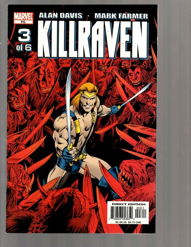 11 Marvel Comics Ka-Zar #16 17 18 19 20 Killraven #1 2 3 4 5 6 Barbarian GK34