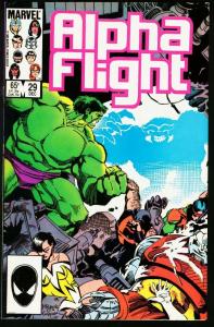 ALPHA FLIGHT #29-MARVEL COMICS-MUTANTS! NM