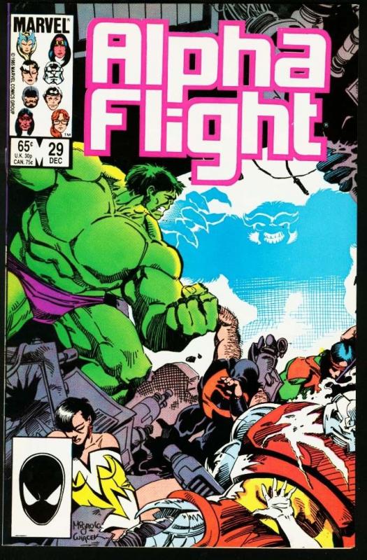 ALPHA FLIGHT #29-MARVEL COMICS-MUTANTS! NM