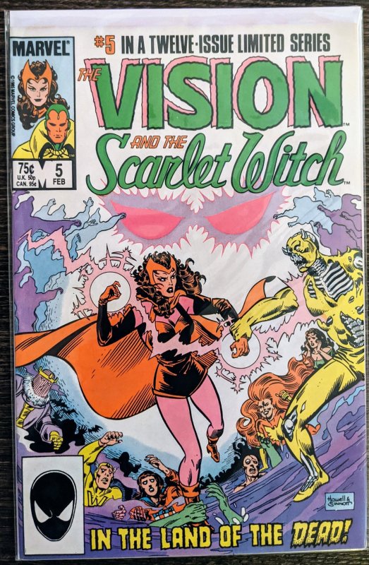 The Vision and the Scarlet Witch #5 (1986)