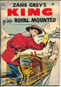 King of The Royal Mounted-Four Color Comics #363 1951-Dell-Zane Grey-RCMP-VG+