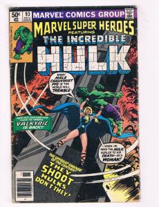 Marvel Super Heroes #93 VG Marvel Comics Comic Book Hulk Nov 1979 DE36