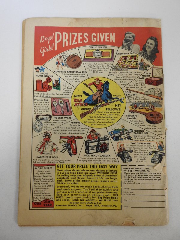 The Marvel Family #33 (1949) FR/GD Condition see desc