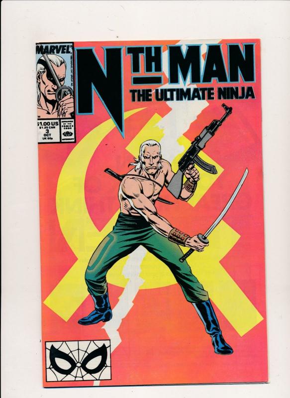 Marvel Comics Nth MAN THE ULTIMATE NINJA #3-#8 VERY FINE+ (HX681)