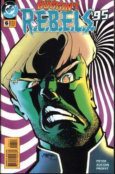 R.E.B.E.L.S. (1994 series)  #6, NM + (Stock photo)