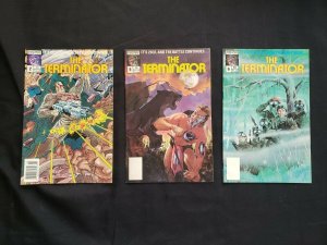 TERMINATOR 3PC (VF/NM) NEWSSTAND, IT'S 2031, AND THE BATTLE CONTINUES... 1988