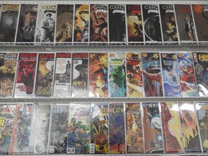 Huge Lot 140+ Comics W/ Case Files: Sam & Twitch, Batman, Trinity, +More Avg VF+