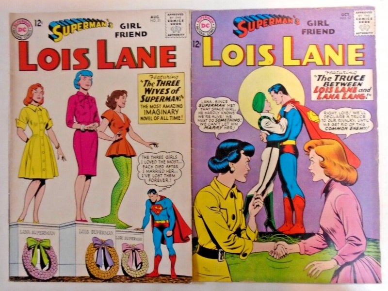 *Superman's Girlfriend Lois Lane #50-54; 5 Book lot