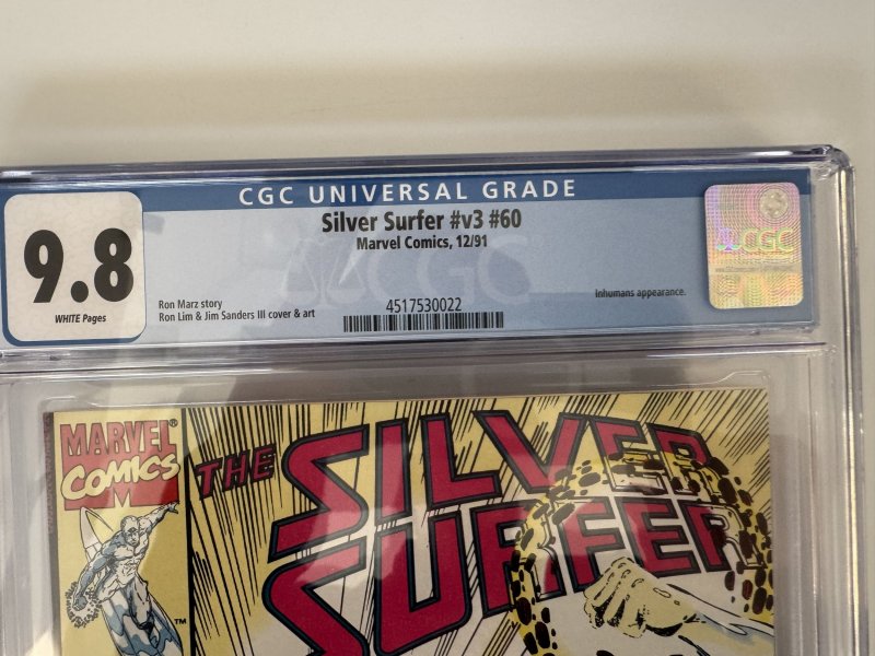 Silver Surfer #60 CGC 9.8  (1991)