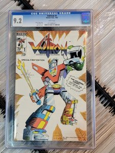 CGC 9.2 Voltron #1 Comic Book 1985 Modern Pub. Special First Edition!