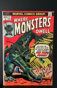 Where Monsters Dwell #21 (1973)