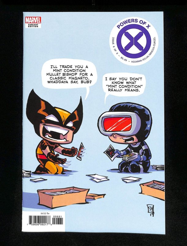 Powers of X #6 Skottie Young Cover Variant