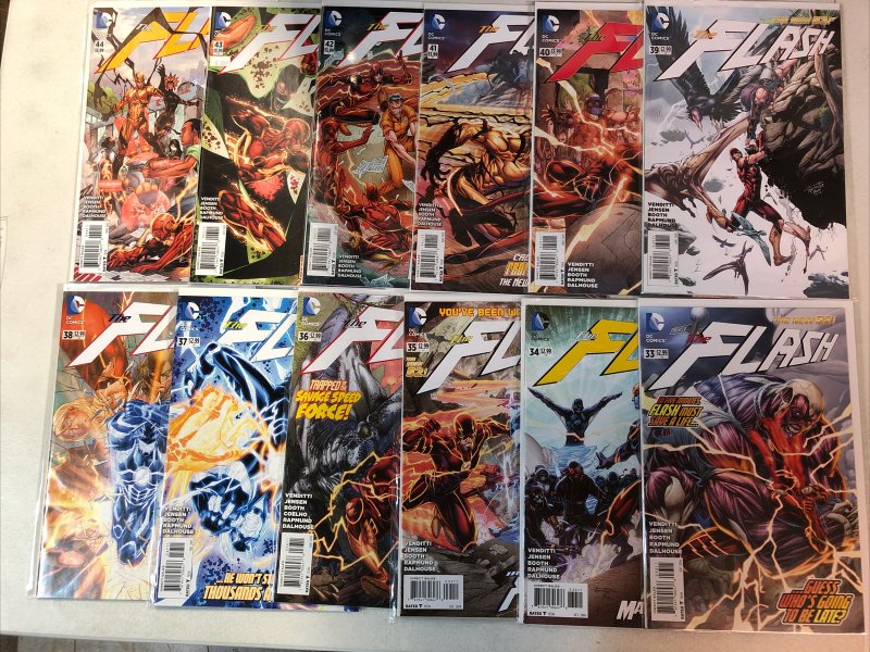 Flash New 52 (2011) #0, 1-52+ Annuals (VF/NM) Near Complete Sequential Run Set