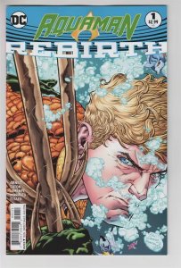 AQUAMAN REBIRTH (2016 DC) #1 CVR A BRAD WALKER