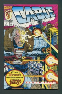 Cable Blood & Metal #1  / 9.2 NM-  October 1992