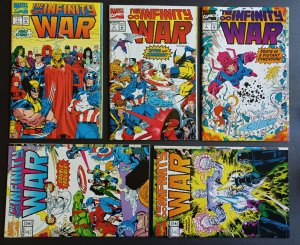 Infinity War Infinity Gauntlet Infinity Crusade 1 2 3 4 5 6 Complete 18 Book Set