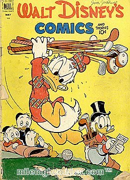 WALT DISNEY'S COMICS AND STORIES (1940 Series)  (DELL) #140 Very Good Comics