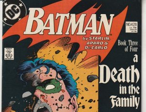 Batman #428 Newsstand Edition (1988)