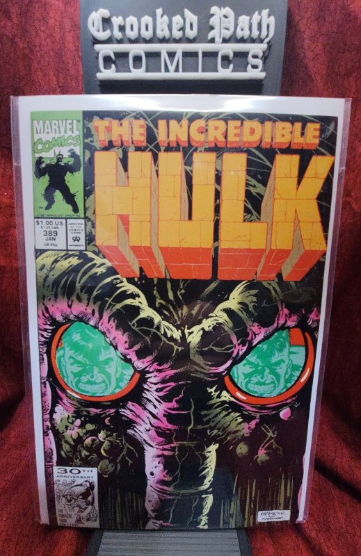 The Incredible Hulk #389 Newsstand Edition (1992)