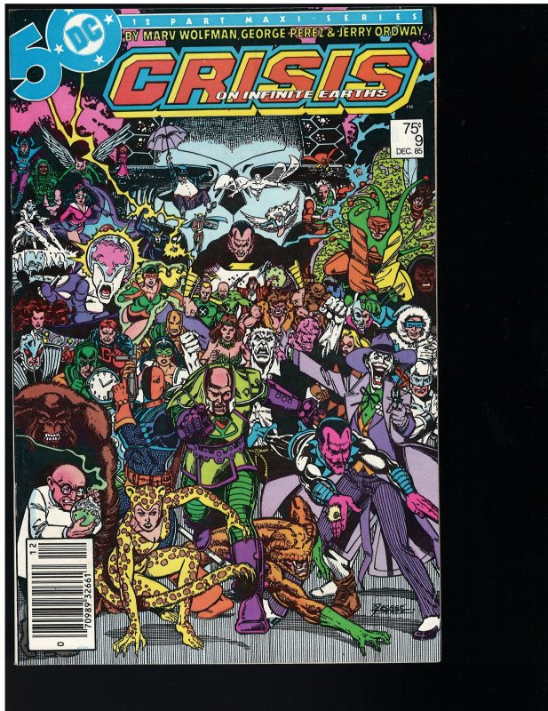 Crisis on Infinite Earths #9 (DC, 1985)