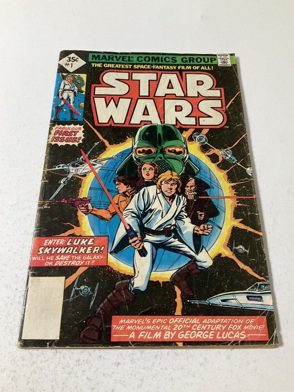 Star Wars 1 Reprint Gd Good 2.0 Marvel Comics B