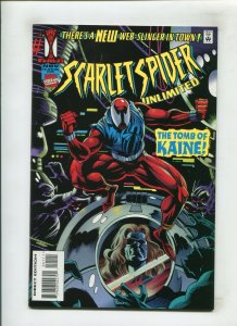SCARLET SPIDER UNLIMITED #1 (9.0) TOMB OF KAINE!! 1995