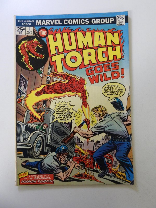 The Human Torch #2 (1974) FN/VF condition