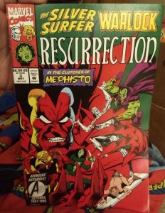 Resurrection #3 NM Featuring Silver Surfer and Warlock