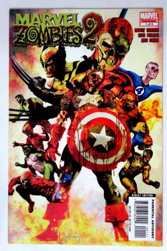 Marvel Zombies 2 #1 (2007) NM- Wolverine