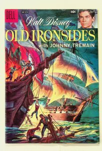 Four Color #874 - Walt Disney Old Ironsides (1957, Dell) - Fine/Very Fine