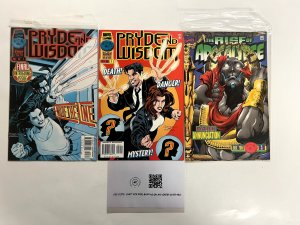 3 Marvel Comics Pride And Wisdom # 2 3 + The Rise Of Apocalypse # 3 Thor 17 JS16