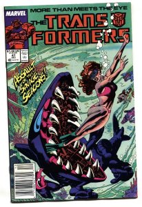 Transformers #47  1988 - Marvel  -VF+ - Comic Book